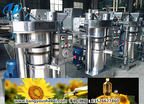 液壓葵花籽油榨油機 液壓葵花籽油榨油機